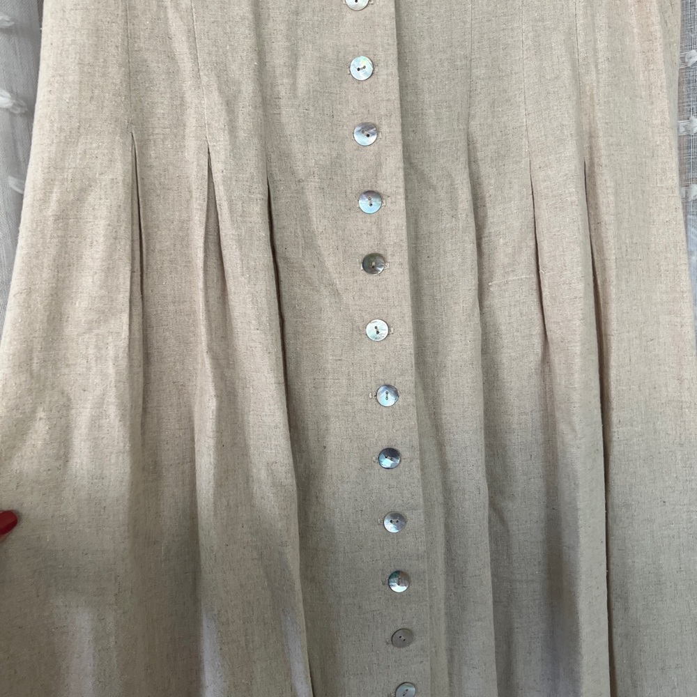 Orvis Beige Maxi Dress - Picture 3 of 7